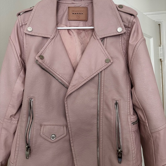 Blank NYC Leather Jacket Size M - Picture 2 of 2